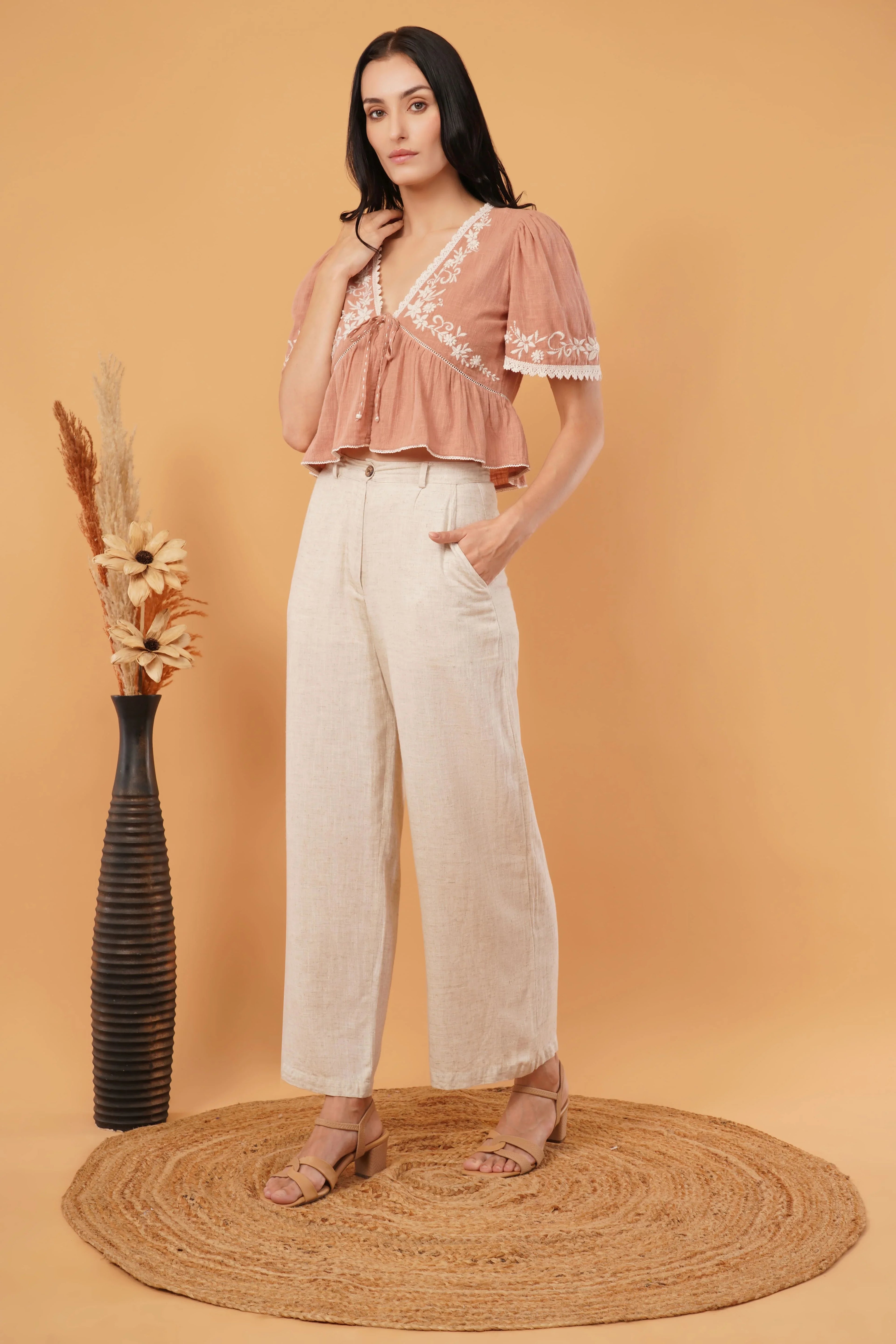 Floral Dust top - Rohgle