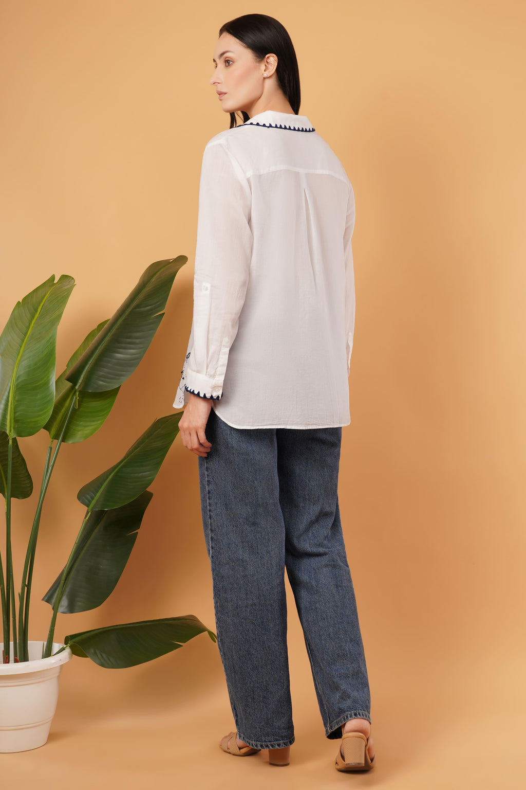 Kantha Broderie Shirt - Rohgle