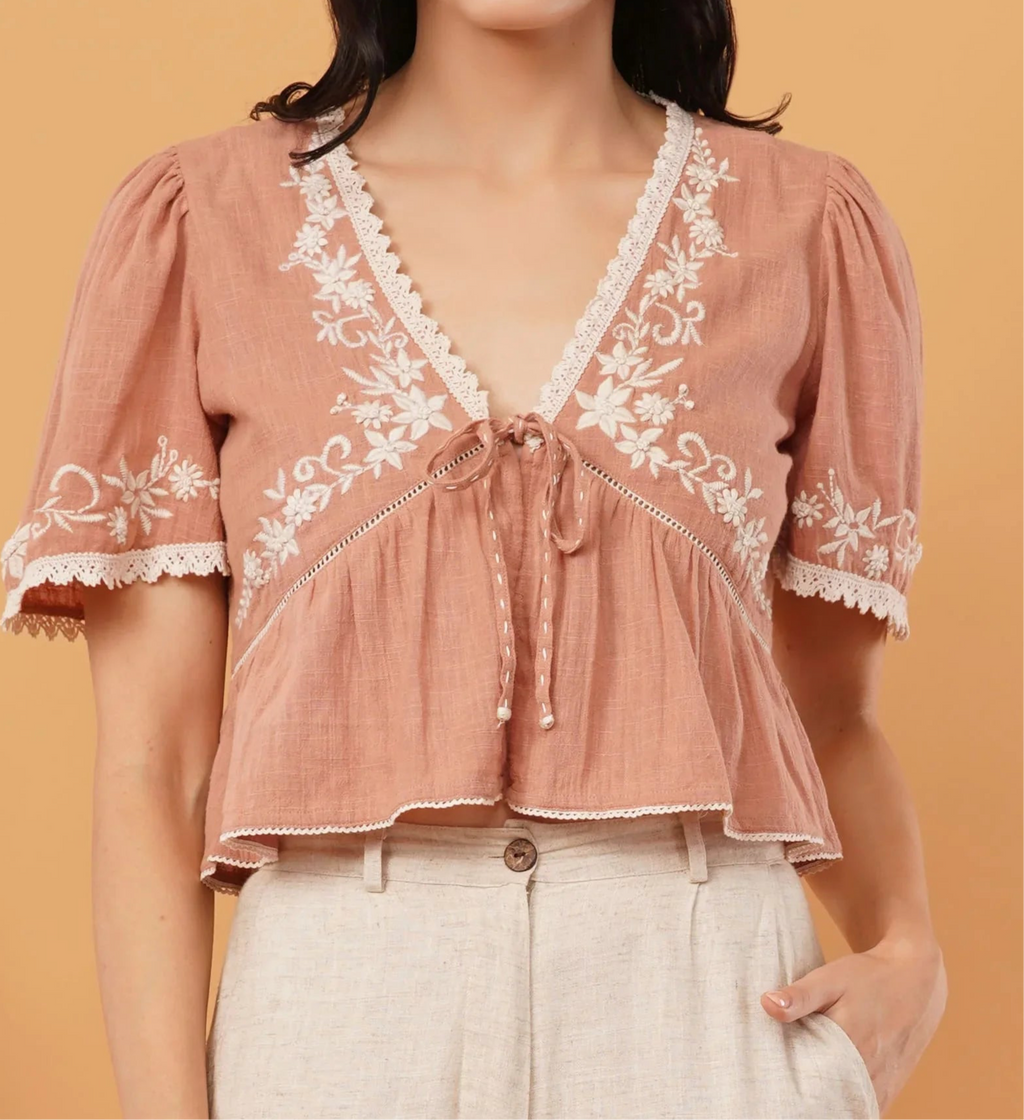 Floral Dust top - Rohgle