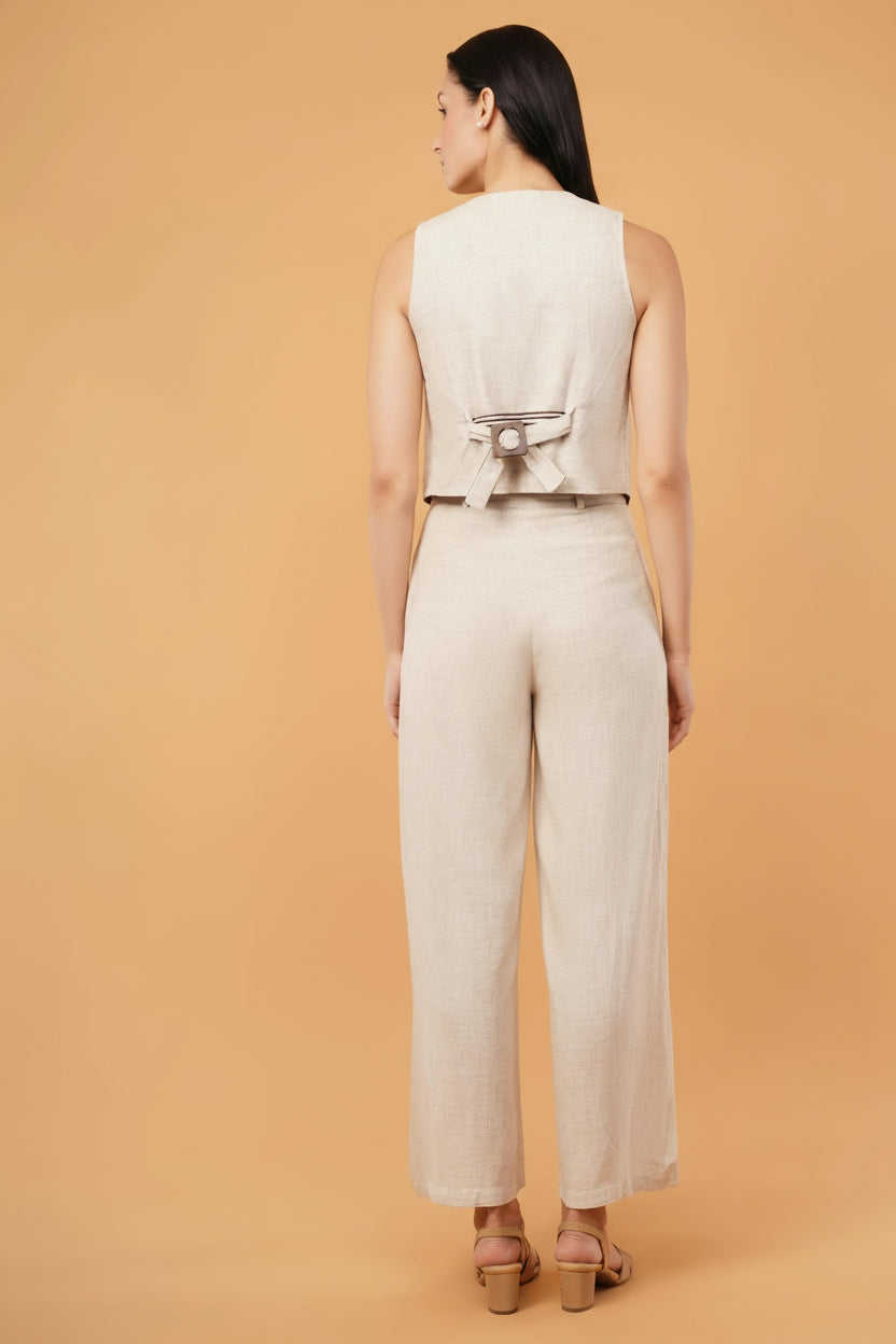 Cross your Line-n Trousers - Rohgle